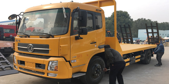 【國五】東風(fēng)天錦單橋平板車