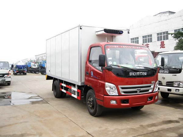 福田奧鈴4.085米冷藏車(chē)