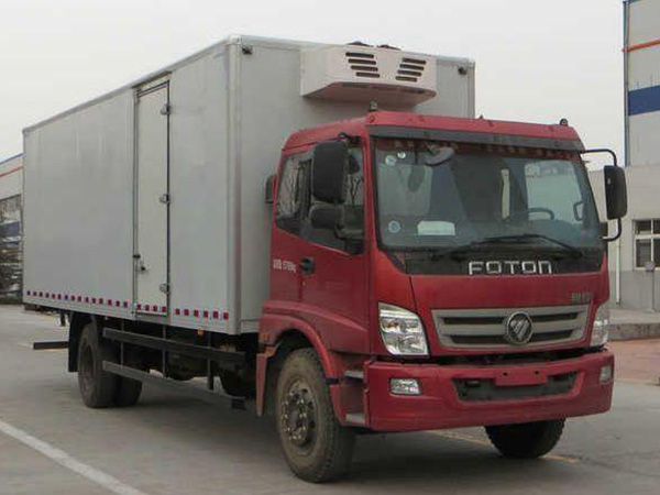福田奧鈴7.6米貨廂冷藏車(chē)
