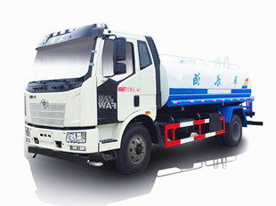 解放14噸J6灑水車(chē)