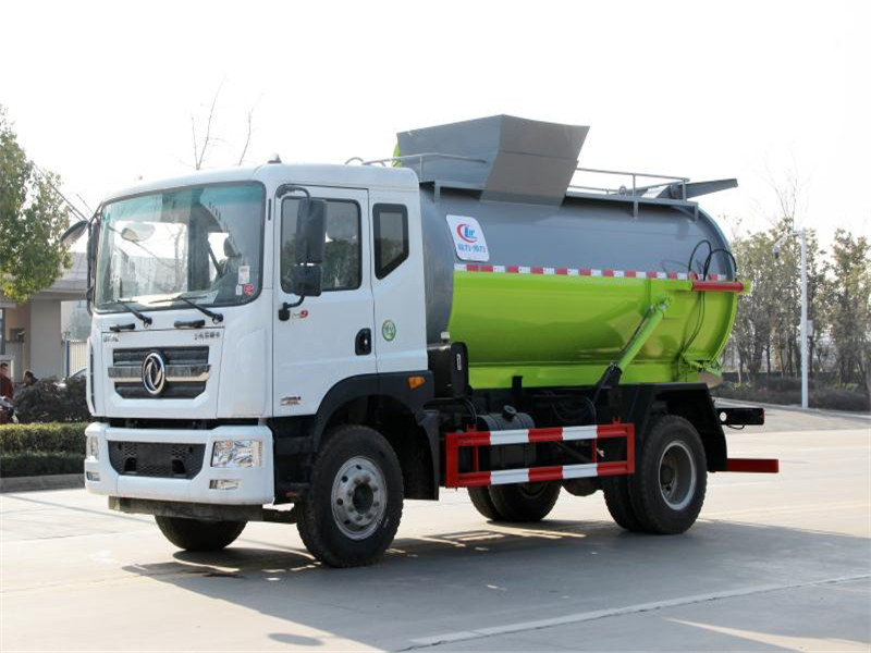 餐廚垃圾車(chē)工作效果視頻