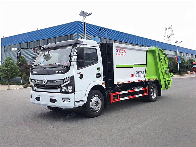 國(guó)六東風(fēng)凱普特K7壓縮垃圾車(chē)