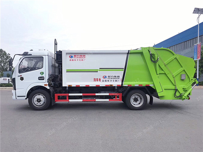 國(guó)六東風(fēng)凱普特K7壓縮垃圾車(chē)