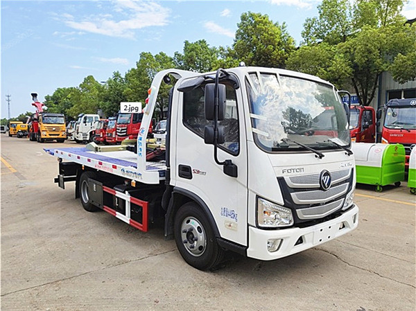 福田歐馬可S1一拖二清障車(chē)